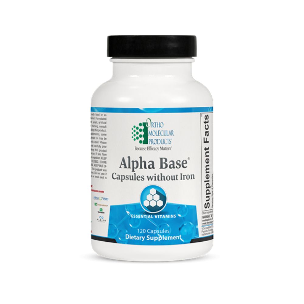 Alpha Base Capsules without Iron